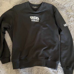 Authentic Versace Men's (Medium) Black Sweatshirt